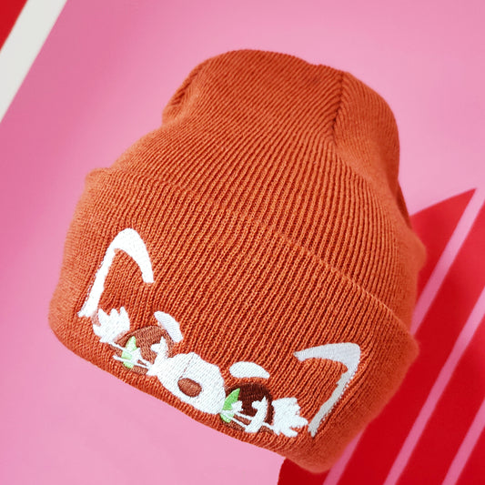 Red Panda Beanie hat