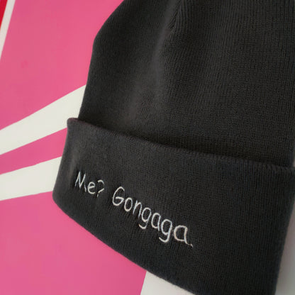 Me? Gongaga. Comic Sans beanie