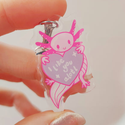 Axolotl Phone Charm