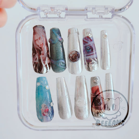 FFVII Press on nails