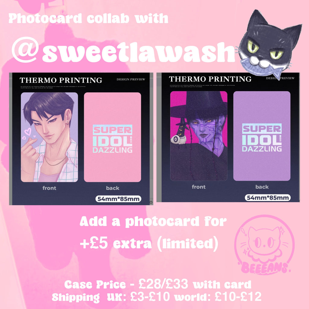 Kpop demon hunters jinu photocard