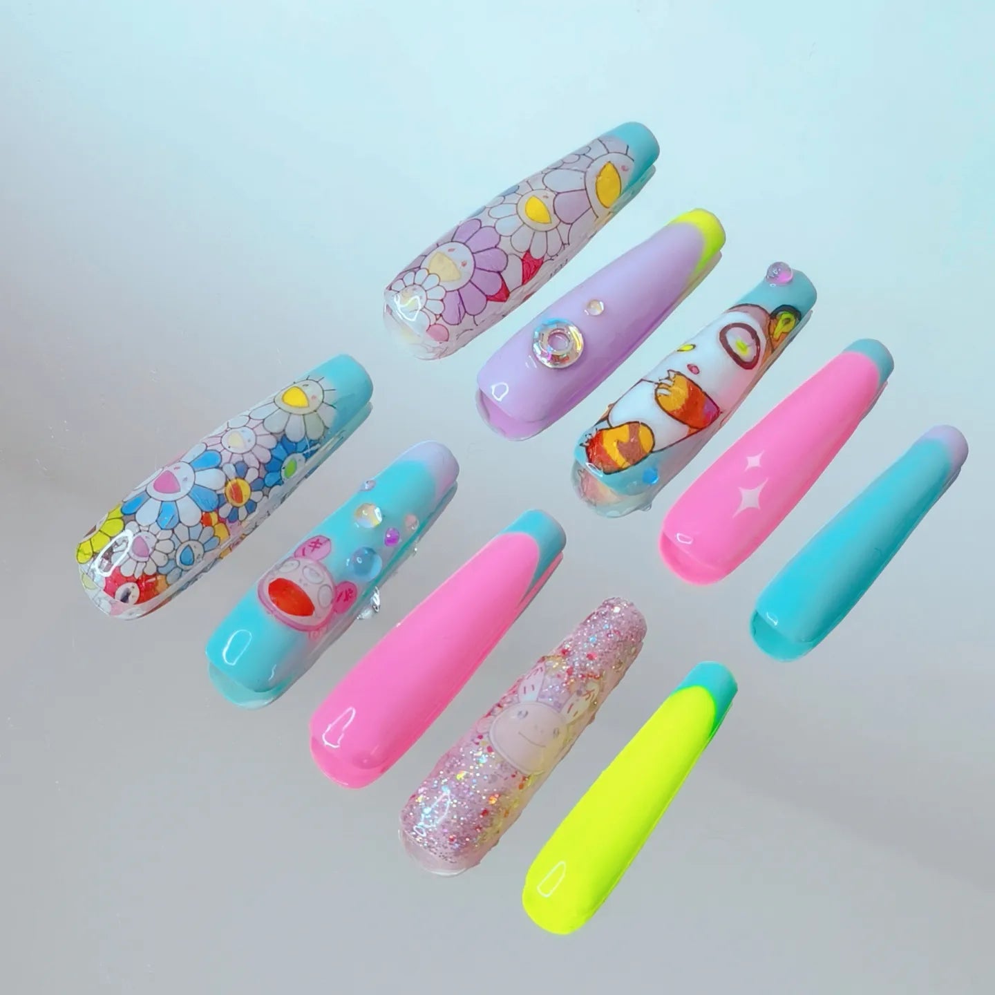 Murakami Press on Nails