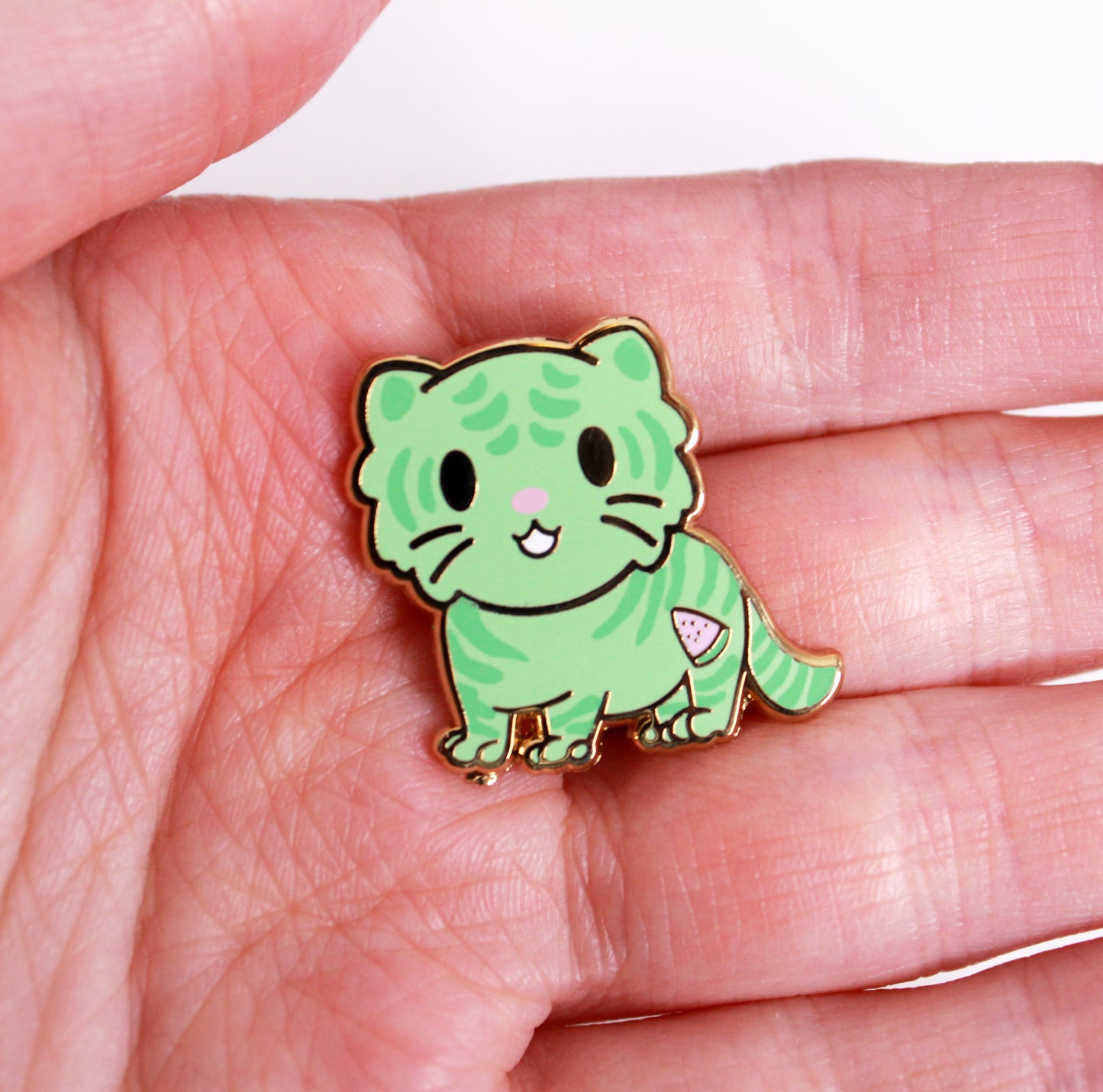 Watermelon Tiger Pin